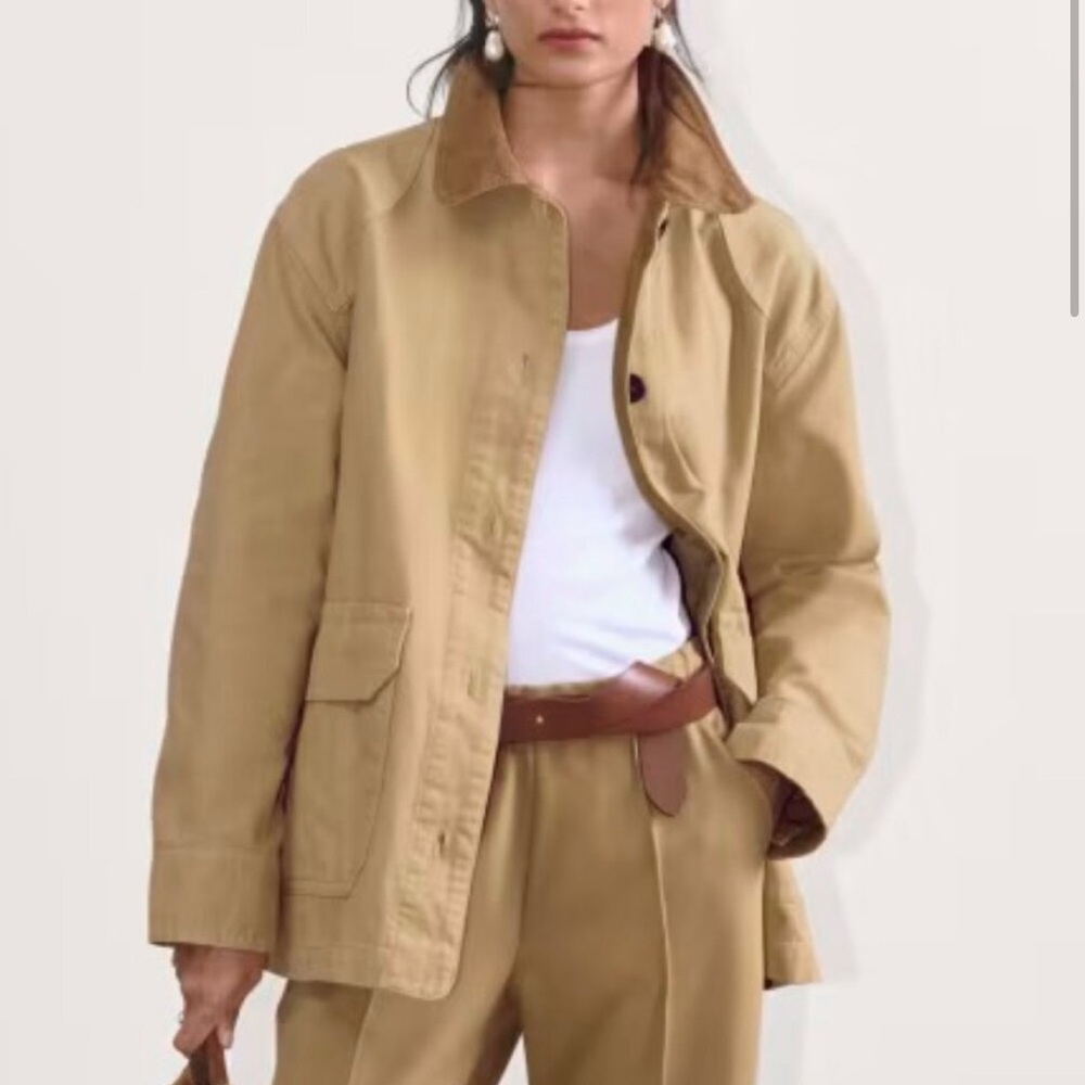 NWT Everlane The Barn Jacket Cornstalk Small